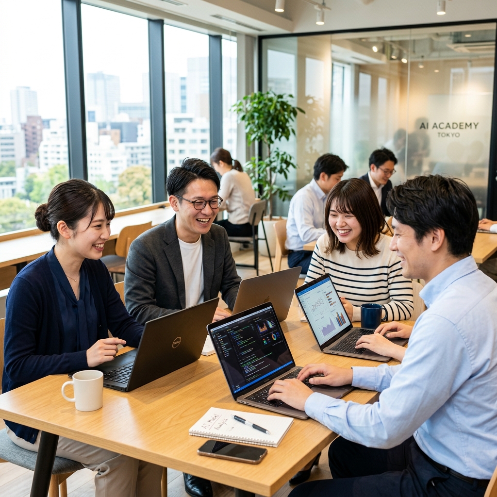 チームで学ぶ受講生たち